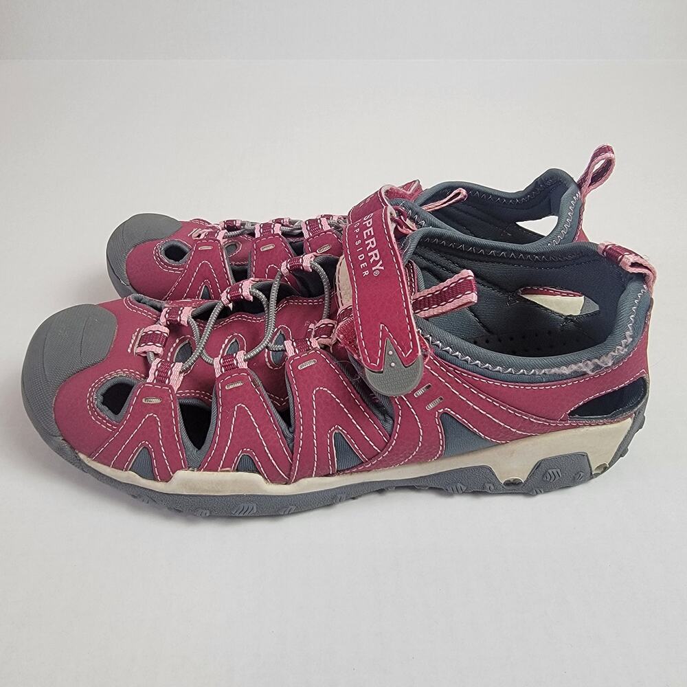Sperry Topsider Wet Tech Fish Sandals Water Shoes Magenta Size 5